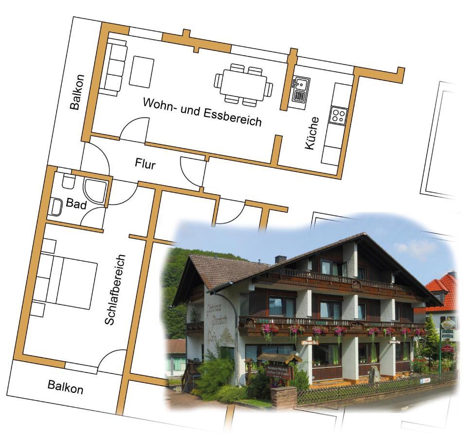 Gaestehaus Elisabeth Poppenhausen Exterior foto